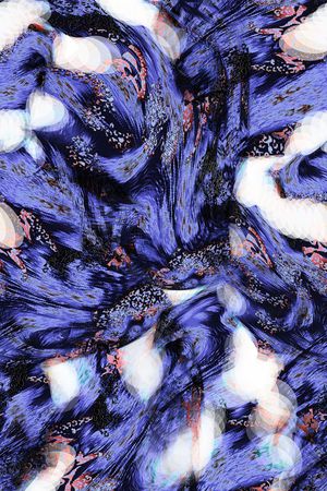 抽象 色块印花华亿平台图片