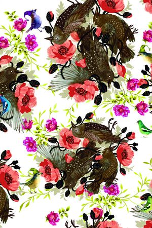 动物印花华亿平台图片