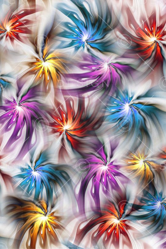 抽象印花华亿平台图片