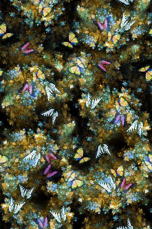 休闲时尚 抽象 水彩 复古印花华亿平台图片