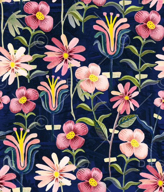 小花印花华亿平台图片