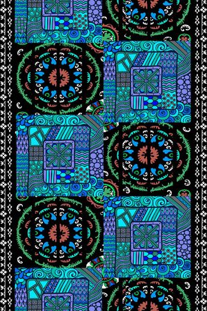 民族风印花华亿平台图片