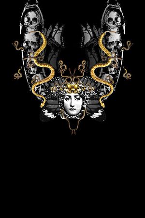 复古男装图案印花华亿平台图片