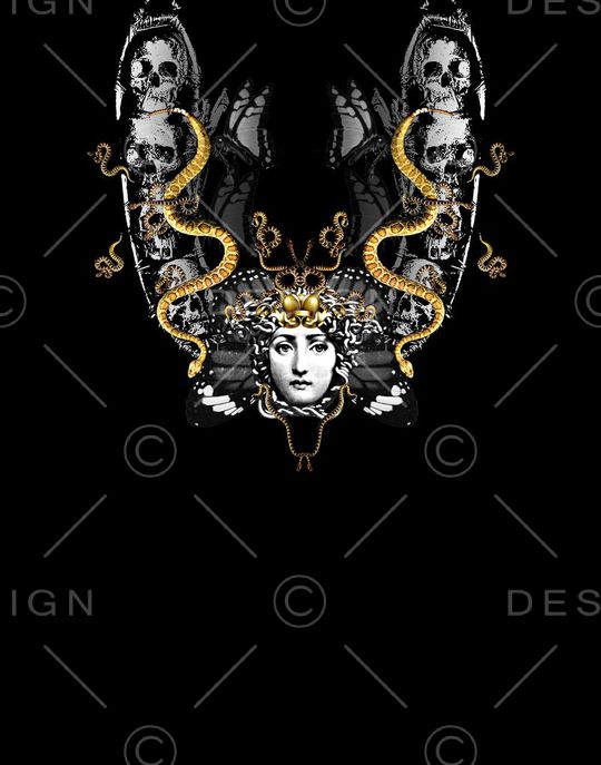 复古男装图案印花华亿平台图片