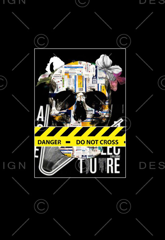 潮流时尚印花华亿平台图片