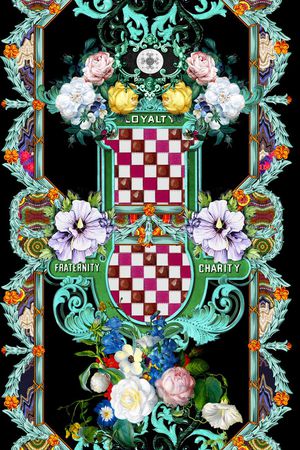 欧式印花华亿平台图片