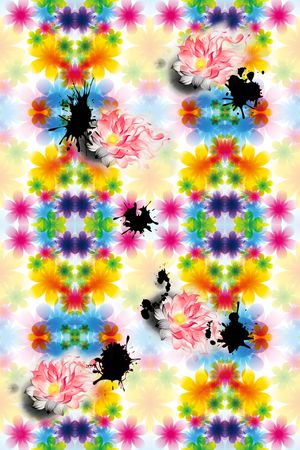 彩色印花华亿平台图片