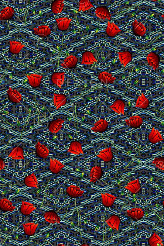 波纹印花华亿平台图片