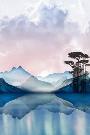 山水印花华亿平台图片