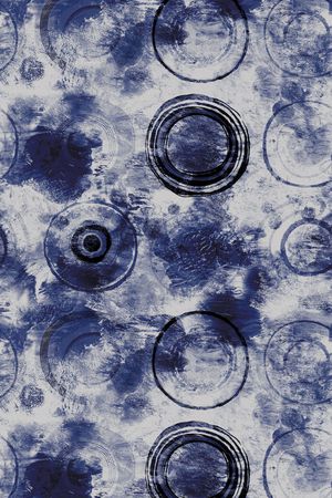 圆圈印花华亿平台图片