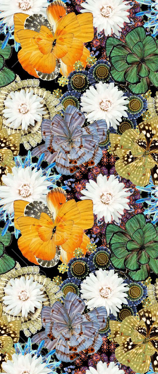 抽象风格印花华亿平台图片