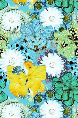 抽象风格印花华亿平台图片