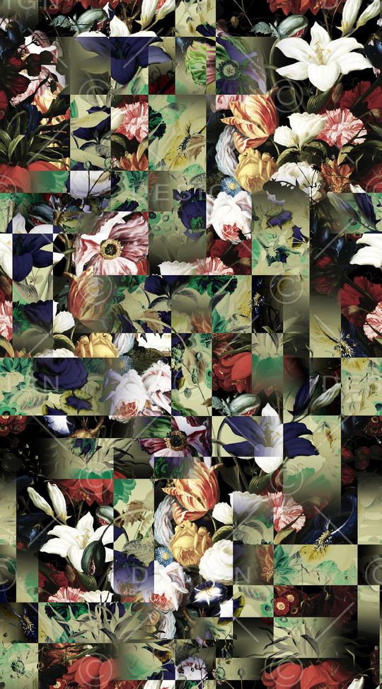 抽象印花华亿平台图片