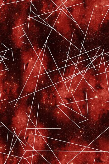 561306-宇宙星空几何线条