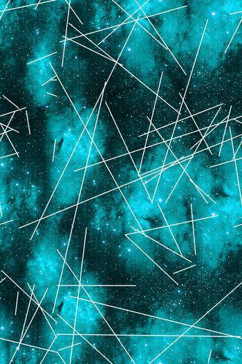 561307-宇宙星空几何线条