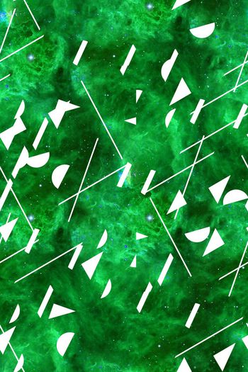 561309-宇宙星空几何线条