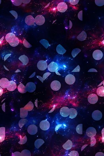 561319-宇宙星空几何线条