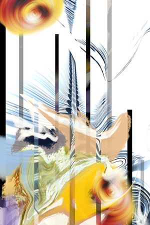 抽象印花华亿平台图片