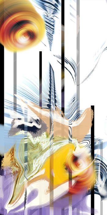 抽象印花华亿平台图片