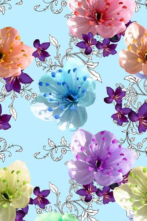 欧美流行时尚印花华亿平台图片