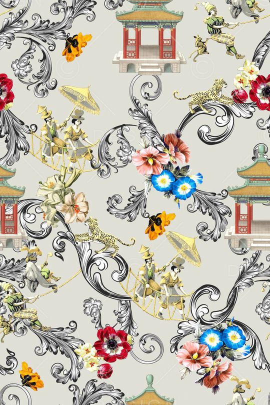 时尚印花华亿平台图片