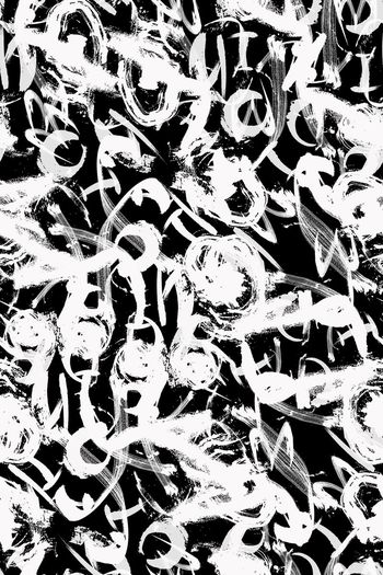 561557-英文字母毛笔书法水墨