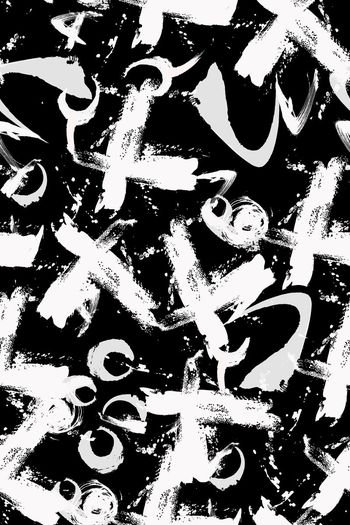 561561-英文字母毛笔书法水墨