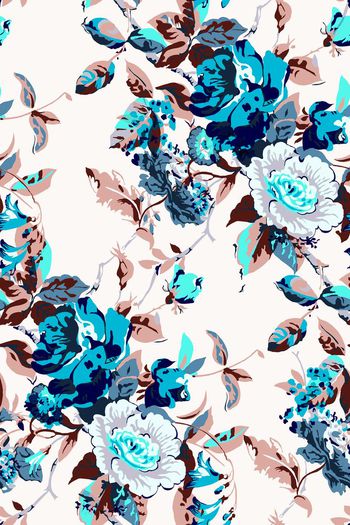 561590-花朵花卉水彩蝴蝶