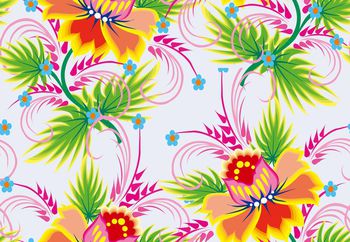 561691-太空几何花卉 曲线造型