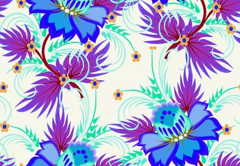 561692-太空几何花卉 曲线造型