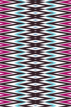 几何迷幻印花华亿平台图片