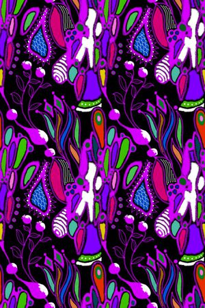 抽象印花华亿平台图片