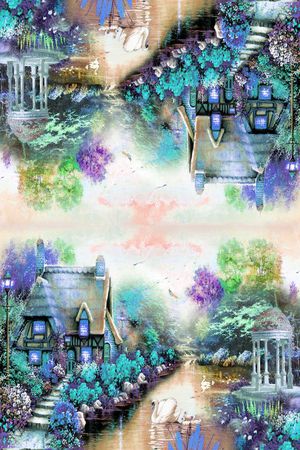 创意图案设计印花华亿平台图片