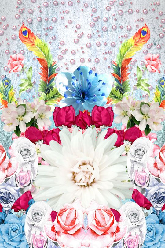 欧美流行时尚印花华亿平台图片