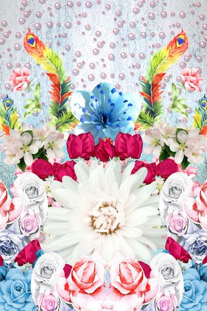 欧美流行时尚印花华亿平台图片