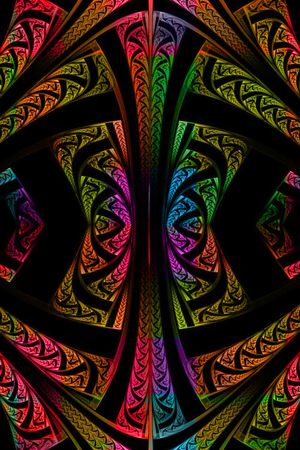 创意服装面料印花华亿平台图片