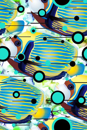 561788-海洋生物海鱼热带风情