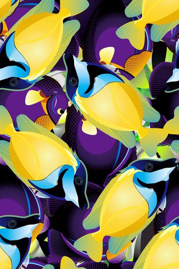 561798-海洋生物海鱼热带风情