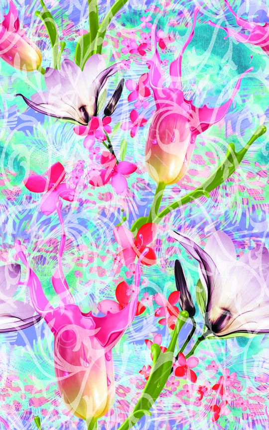 流行时尚印花华亿平台图片