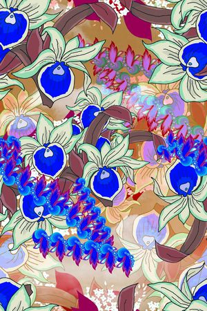 时尚印花华亿平台图片