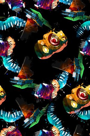 炫彩印花华亿平台图片