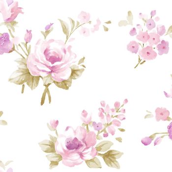 田园风格印花华亿平台图片