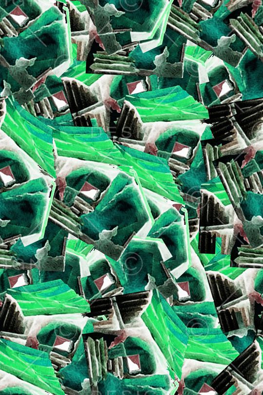 几何印花华亿平台图片