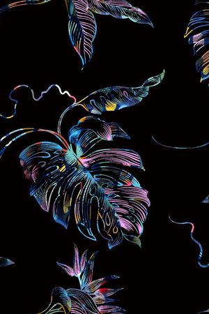 热带风印花华亿平台图片