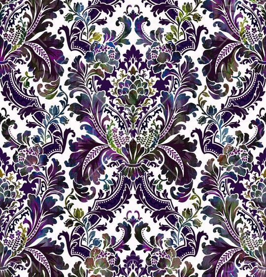 卷草纹印花华亿平台图片