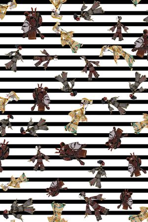 休闲风印花华亿平台图片