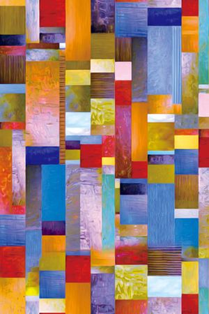 几何印花华亿平台图片