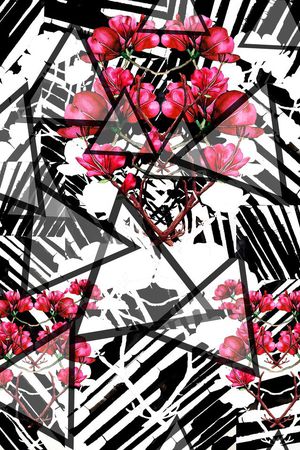 花朵印花华亿平台图片