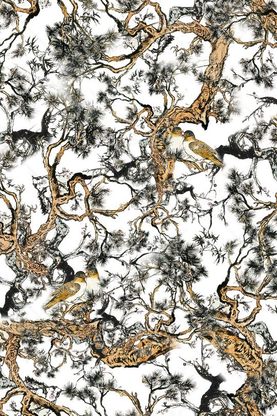 休闲写意印花华亿平台图片