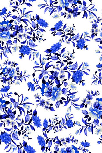 562273-中国风 复古 花卉